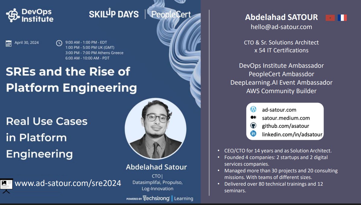DevOps Institute SkilUP Days 2024